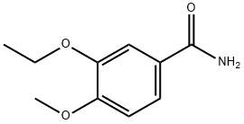 3-乙氧基-4-甲氧基苯甲酰胺,247569-89-7,结构式