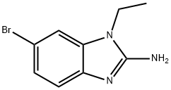 6-BROMO-1-ETHYL-1H-1,3-BENZODIAZOL-2-AMINE Structure