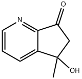5-Hydroxy-5-methyl-5,6-dihydro-7H-cyclopenta[b]pyridin-7-one|