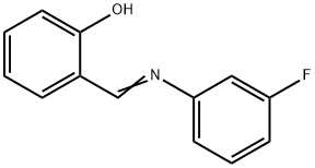 3-FLUORO-N-(2-HYDROXYBENZYLIDENE)ANILINE Struktur
