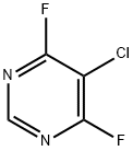 4,6-二氟-5-氯嘧啶,25096-66-6,结构式