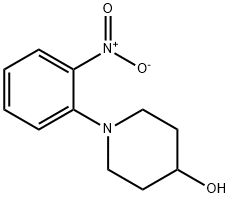 1-(2-Nitrophenyl)piperidine
-4-ol Struktur