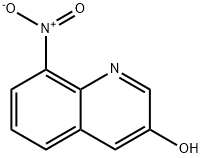 8-NITROQUINOLIN-3-OL, 25369-37-3, 结构式