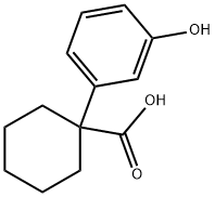 1-(3-hydroxyphenyl)Cyclohexanecarboxylic acid Structure