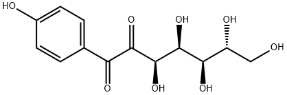 对羟基苯甲酰葡萄糖, 25545-07-7, 结构式