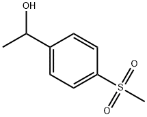 1-(4-(methylsulfonyl)phenyl)ethanol Struktur