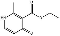 ethyl 1,4-dihydro-2-methyl-4-oxopyridine-3-carboxylate Struktur