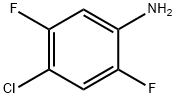 4-氯-2,5-二氟苯胺 结构式