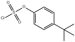4-tert-butylphenyl sulfochloridate Struktur