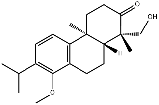 3,4,4a,9,10,10a-heexahydro-8-hydroxy-1-(hydroxymethyl)-1,4a-dimethyl-7-(1-methylethyl)-phenanthrene-2(1H)-one 结构式