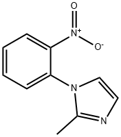 2-methyl-1-(2-nitrophenyl)-1H-imidazole Struktur