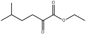 2-オキソ-5-メチルヘキサン酸エチル 化学構造式