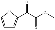 methyl 2-oxo-2-(thiophen-2-yl)acetate Struktur
