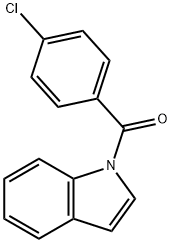 (4-Chlorophenyl)(1H-indol-1-yl)methanone Struktur