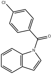 (4-Chlorophenyl)(1H-indol-1-yl)methanone Structure