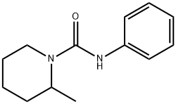 1-(N-PHENYLCARBAMOYL)-2-METHYLPIPERIDINE Structure