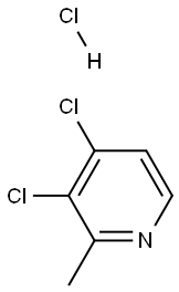 3,4-bis-chloromethyl-pyridine, hydrochloride Structure