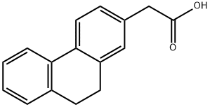 2-(9,10-dihydrophenanthren-2-yl)acetic acid Structure