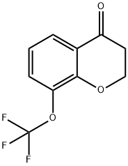 8-(TRIFLUOROMETHOXY)CHROMAN-4-ONE Structure
