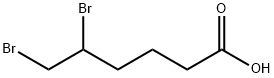 5,6-dibromohexanoic acid 结构式