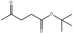 tert-butyl 4-oxopentanoate 化学構造式