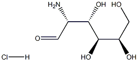 D-阿洛糖胺盐酸盐 结构式