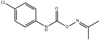 O-(N-(4-CHLOROPHENYL)CARBAMOYL)ACETONE OXIME Structure