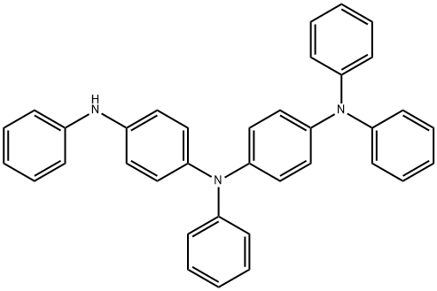 N1,N1,N4-triphenyl-N4-(4-(phenylamino)phenyl)benzene-1,4-diamine Structure