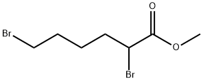 methyl 2,6-dibromohexanoate Struktur