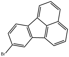 8-Bromofluoranthene 化学構造式