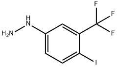 (4-Iodo-3-trifluoromethyl-phenyl)-hydrazine,299439-63-7,结构式