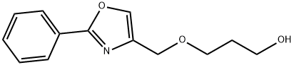3-((2-phenyloxazol-4-yl)methoxy)propan-1-ol(WXG02883) Structure