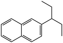 2-(1-乙基丙基)萘 结构式