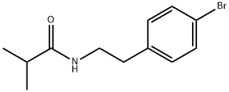 N-[2-(4-bromophenyl)ethyl]-2-methylpropanamide Structure