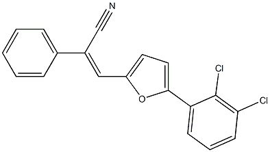 304896-40-0 (2Z)-3-[5-(2,3-dichlorophenyl)furan-2-yl]-2-phenylprop-2-enenitrile