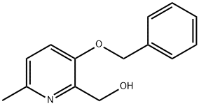 (3-(benzyloxy)-6-methylpyridin-2-yl)methanol Struktur