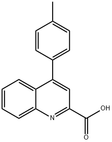 4-(p-Tolyl)quinoline-2-carboxylic acid Struktur