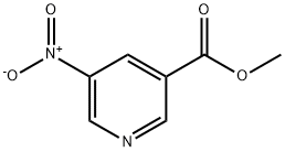 5-ニトロニコチン酸メチル 化学構造式
