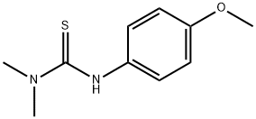 1,1-DIMETHYL-3-(4-METHOXYPHENYL)-2-THIOUREA Structure