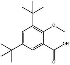3,5-di-t-butyl-2-methoxybenzoic acid|3,5-二叔丁基-2-甲氧基苯甲酸