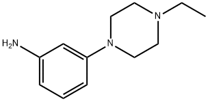 3-(4-乙基哌嗪-1-基)苯胺 结构式