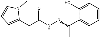 315226-18-7 (E)-N'-(1-(2-hydroxyphenyl)ethylidene)-2-(1-methyl-1H-pyrrol-2-yl)acetohydrazide