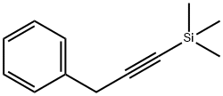 三甲基(3-苯基-1-丙炔基)硅烷 结构式