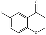 1-(5-Iodo-2-methoxy-phenyl)-ethanone Struktur