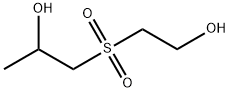 1-[(2-羟基乙基)磺酰基]-2-丙醇 结构式