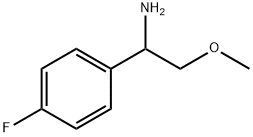 1-(4-fluorophenyl)-2-methoxyethan-
1-amine Structure