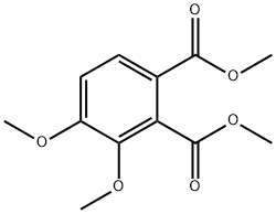 Dimethyl 3,4-dimethoxyphthalate Structure