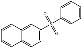 2-NAPHTHYL PHENYL SULFONE Structure