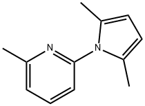 2-(2,5-dimethyl-1H-pyrrol-1-yl)-6-methylPyridine Struktur