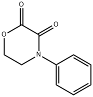 4-Phenylmorpholine-2,3-Dione Struktur